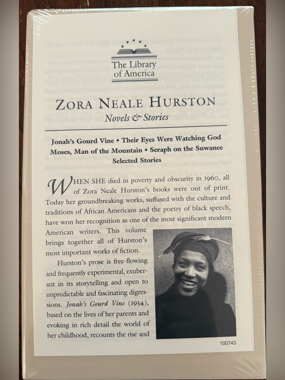 Zora Neale Hurston - Novels & Stories (Library of America) - White Cover